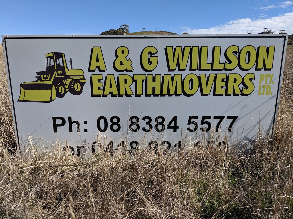 A & G Willson Earthmovers | N Coast Rd, Wisanger SA 5223, Australia | Phone: (08) 8384 5577