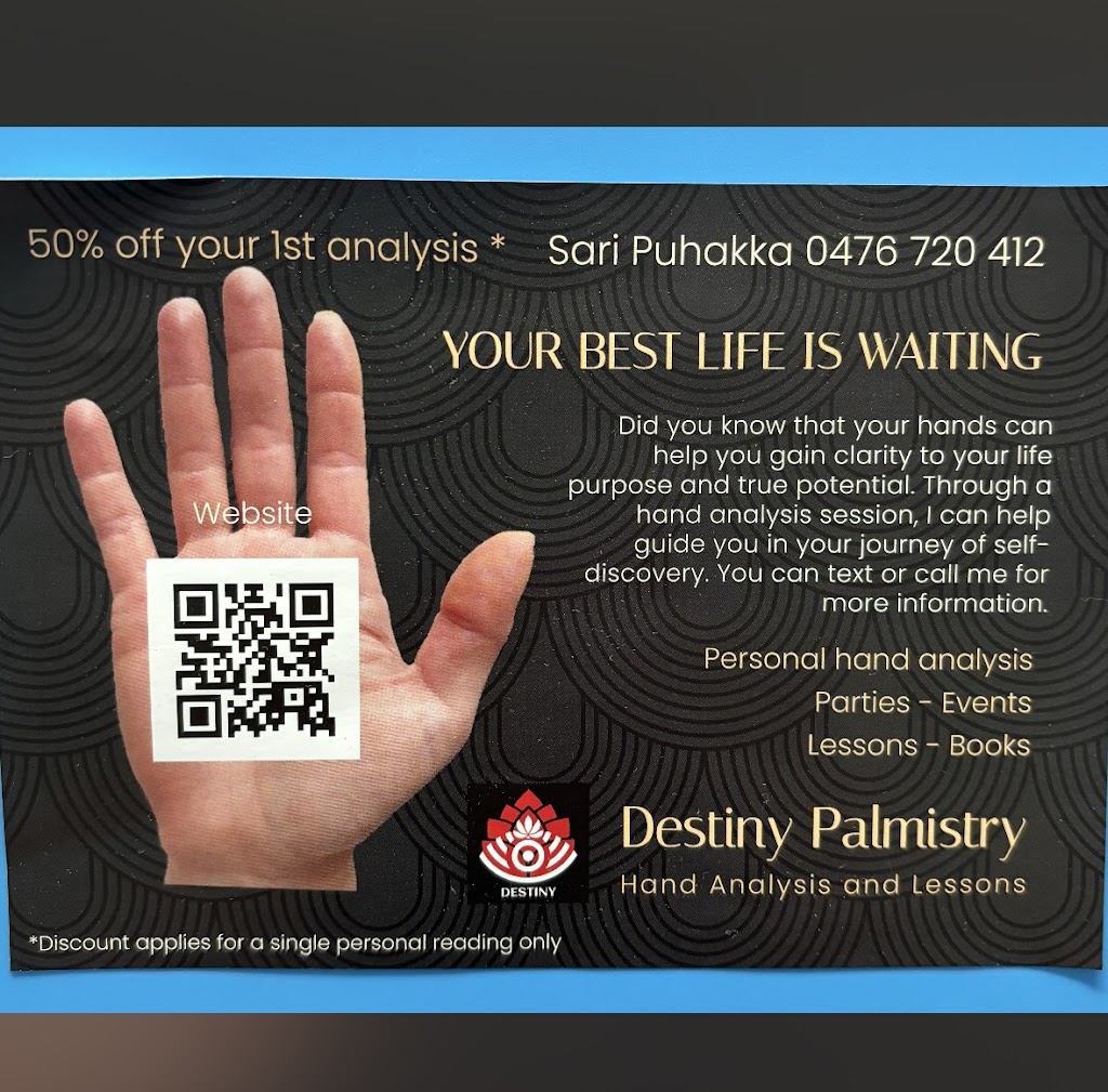 Destiny Palmistry | 37/39 West Sentinel Dr, Greenbank QLD 4124, Australia | Phone: 0476 720 412
