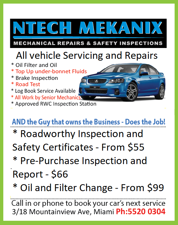 NTECH Mekanix | 3/18 Mountain View Ave, Miami QLD 4220, Australia | Phone: (07) 5520 0304