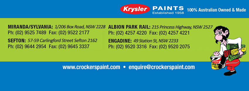 Crockers Paint and Wallpaper | home goods store | 49 Station St, Engadine NSW 2233, Australia | 0295203316 OR +61 2 9520 3316