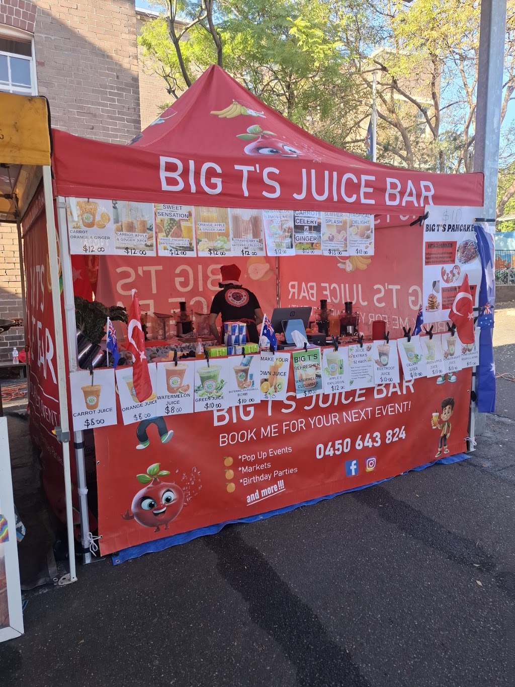 Big Ts Juice Bar | 2 Bartholomew Wy, Braemar NSW 2575, Australia | Phone: 0433 949 549
