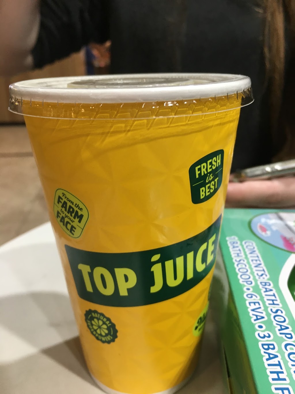 Top Juice Burwood | Westfield Burwood Food Court, Level 1/100 Burwood Rd, Burwood NSW 2134, Australia | Phone: (02) 8095 9884