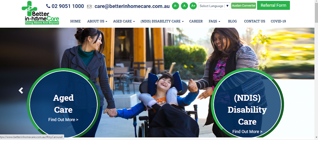 Better In Home Care | health | 123 Glenhaven Rd, Glenhaven NSW 2156, Australia | 0290511000 OR +61 2 9051 1000