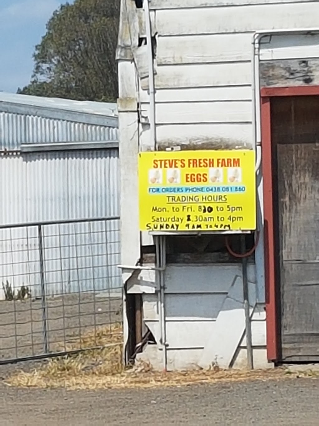 Steve Fresh Farm Eggs | food | 25 King St, Rossmore NSW 2557, Australia | 0438081860 OR +61 438 081 860