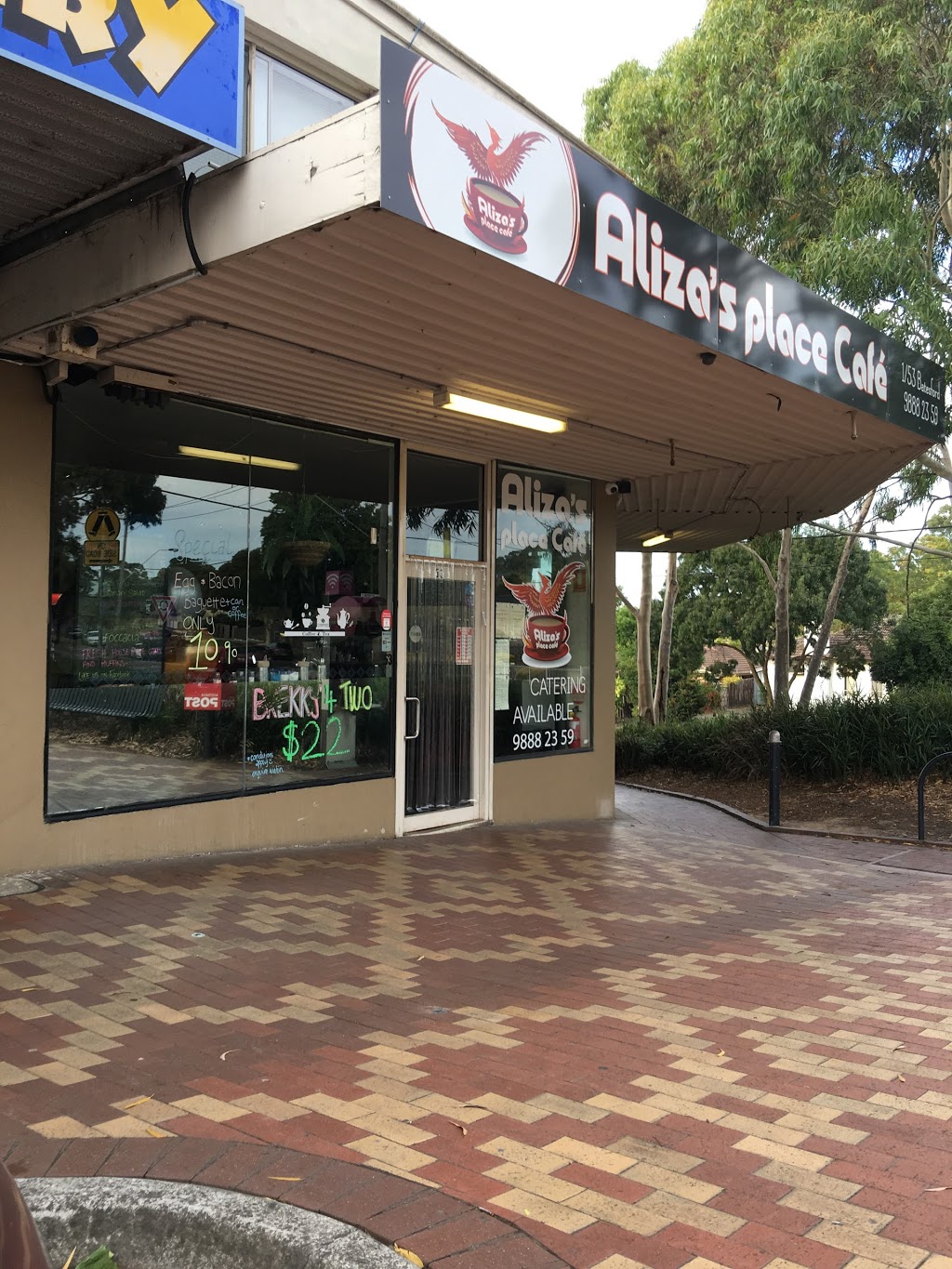Alizas place Cafe | 1/53 Batesford Rd, Chadstone VIC 3148, Australia | Phone: (03) 9888 2359