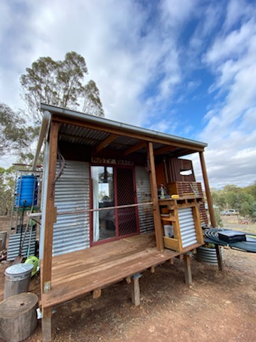 The rusty shack | lodging | 389 Spring Flat Rd, Argyle VIC 3523, Australia | 0418544937 OR +61 418 544 937