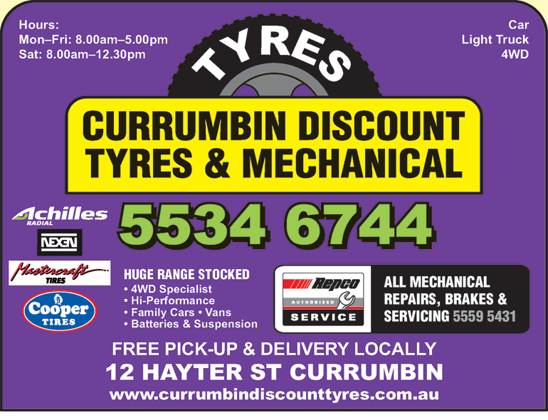 Currumbin Discount Tyres & Mechanical | car repair | 12 Hayter St, Currumbin Waters QLD 4223, Australia | 0755346744 OR +61 7 5534 6744
