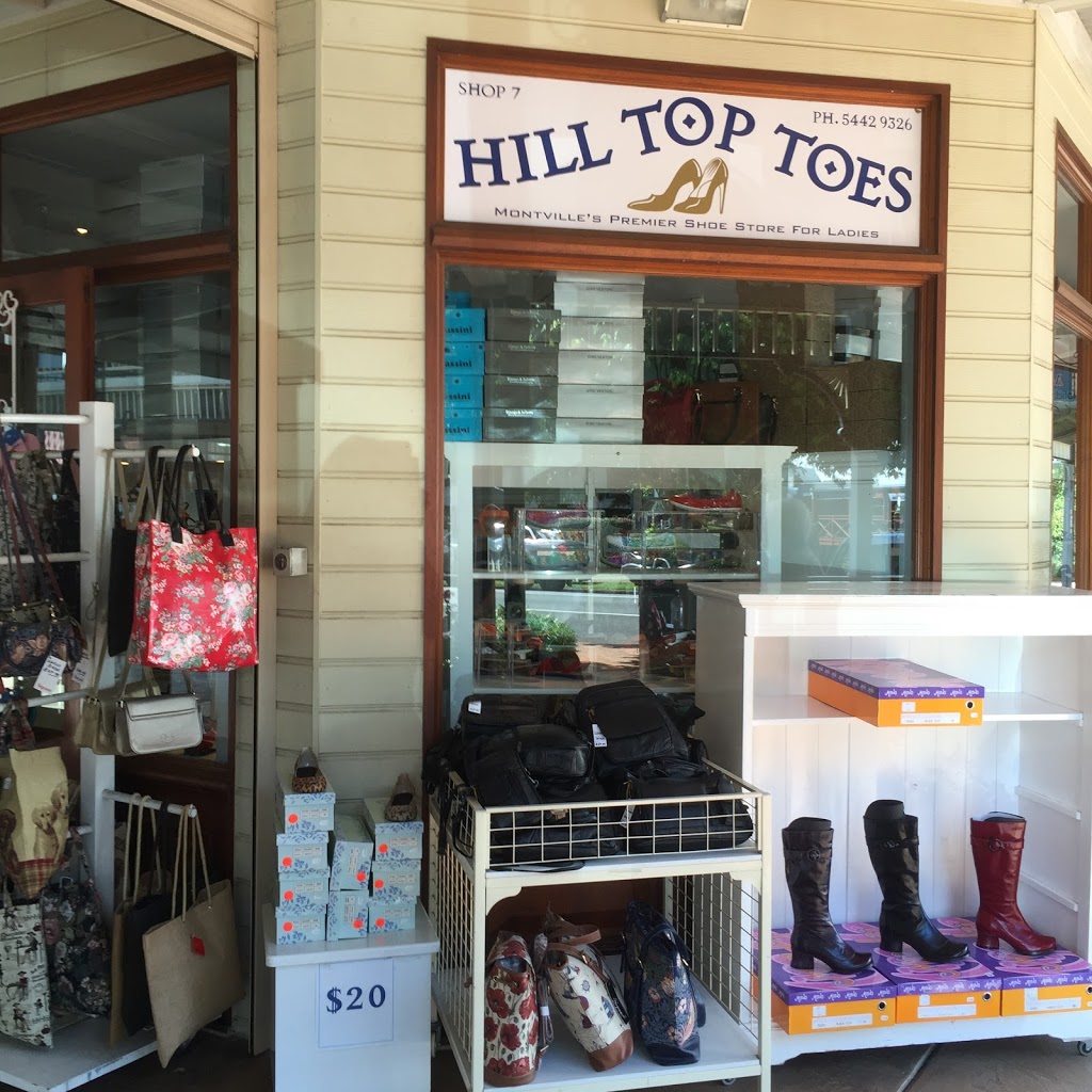 Hill Top Toes | shoe store | Shop 7 127-133 Main St, Montville QLD 4560, Australia | 0754429326 OR +61 7 5442 9326