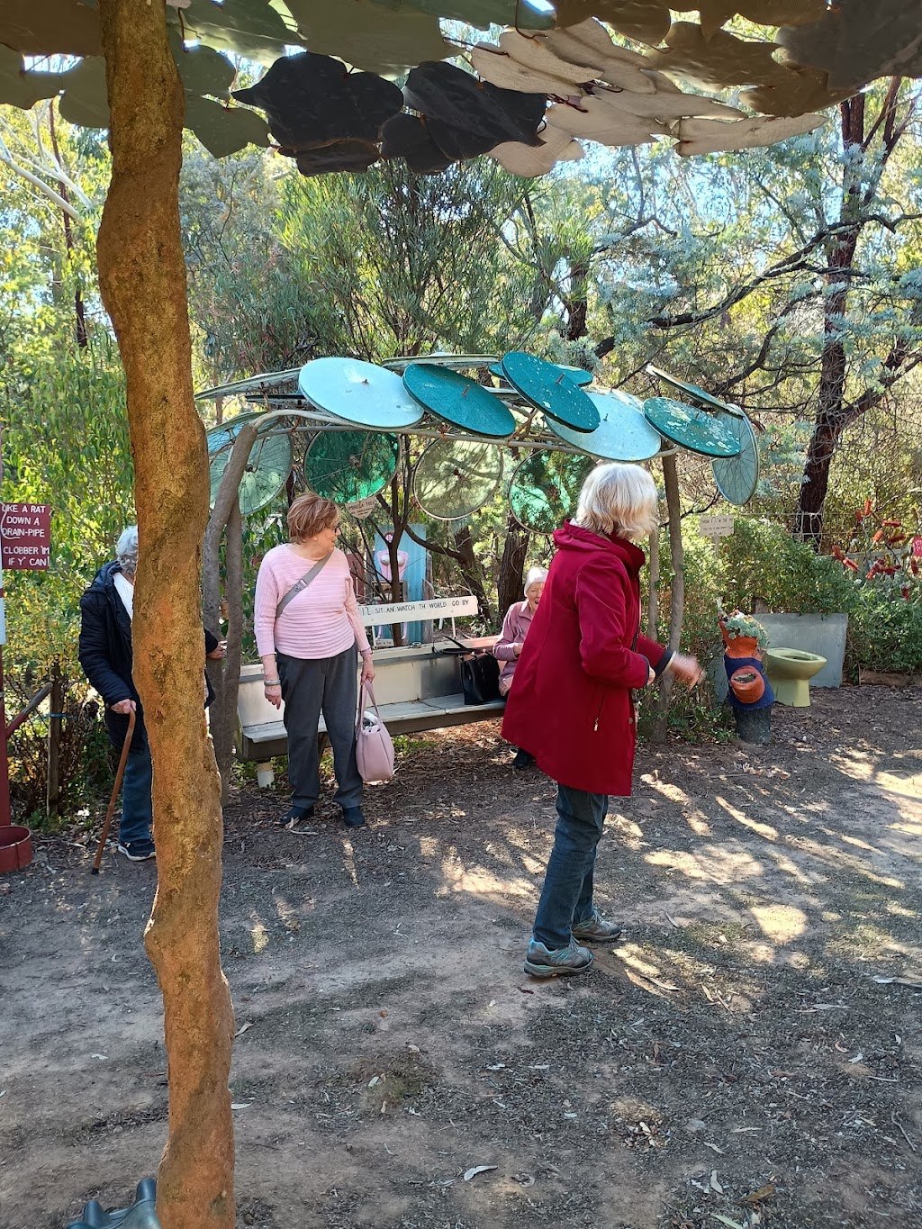 Woop Woop Sculpture Garden | 171 Blackjack Rd, Harcourt VIC 3453, Australia | Phone: 0417 485 327