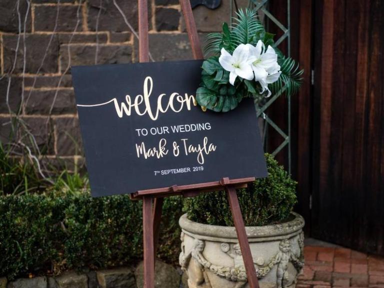 The Wedding Sign Store | Baileys Ln, Abermain NSW 2326, Australia | Phone: 0468 968 533