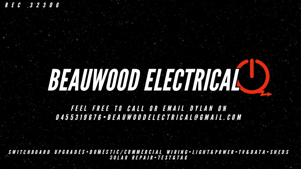 BEAUWOOD ELECTRICAL | electrician | 1 Yarram St, Yarram VIC 3971, Australia | 0455319676 OR +61 455 319 676