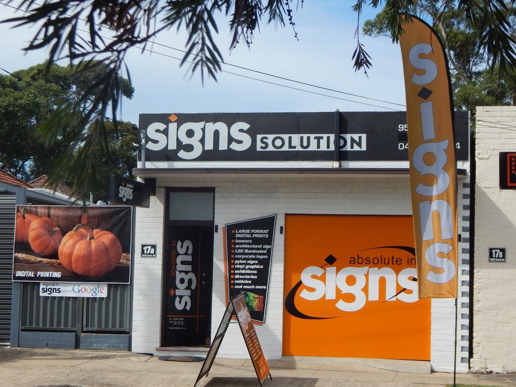 Absolute In Signs | store | 17A Wolli Creek Rd, Arncliffe NSW 2205, Australia | 0415424764 OR +61 415 424 764