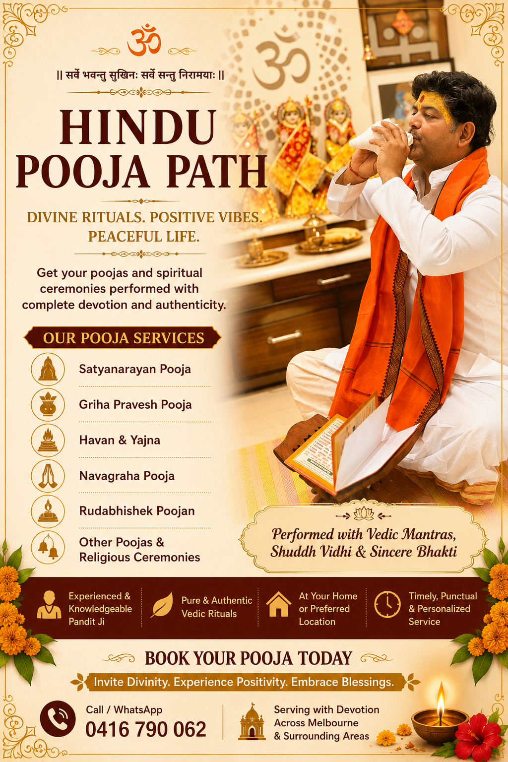 Melbourne Vedic Pandit | 00 Casey Fields Blvd, Cranbourne East VIC 3977, Australia | Phone: 0416 790 062