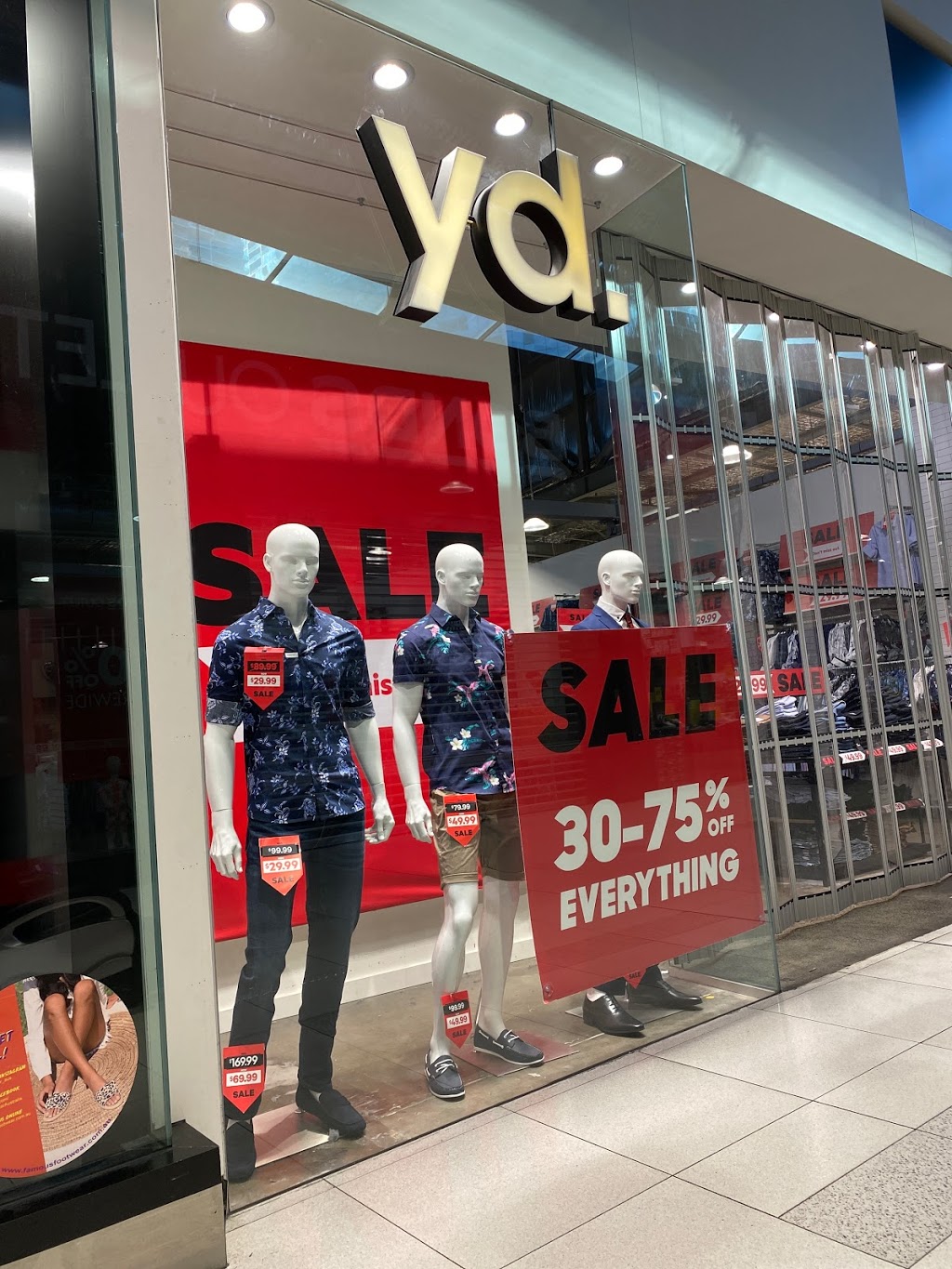 yd Spencer St DFO | shoe store | DFO, 62/201 Spencer St, Melbourne VIC 3000, Australia | 0390558152 OR +61 3 9055 8152