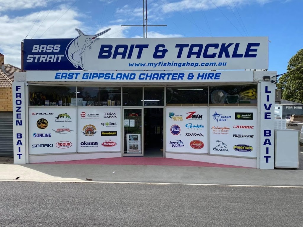 Bass Strait Bait & Tackle Lakes Entrance | 24 Barkes Ave, Lakes Entrance VIC 3909, Australia | Phone: 0400 564 032