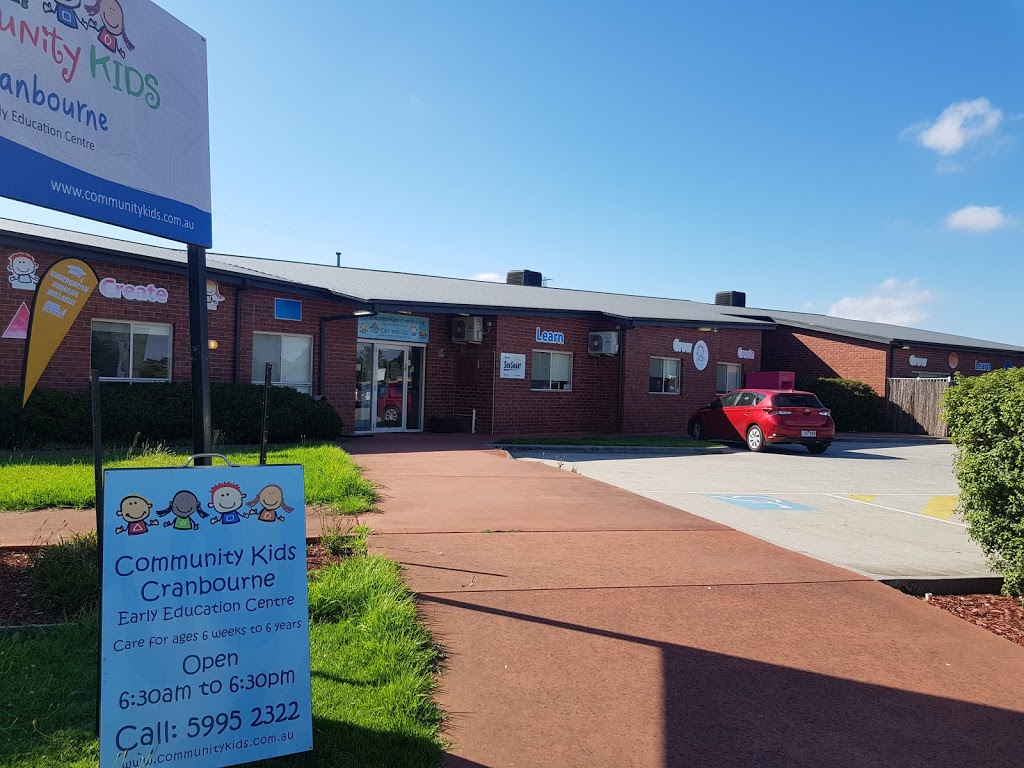 Community Kids Cranbourne | school | 133 Duff St, Cranbourne VIC 3977, Australia | 1800411604 OR +61 1800 411 604