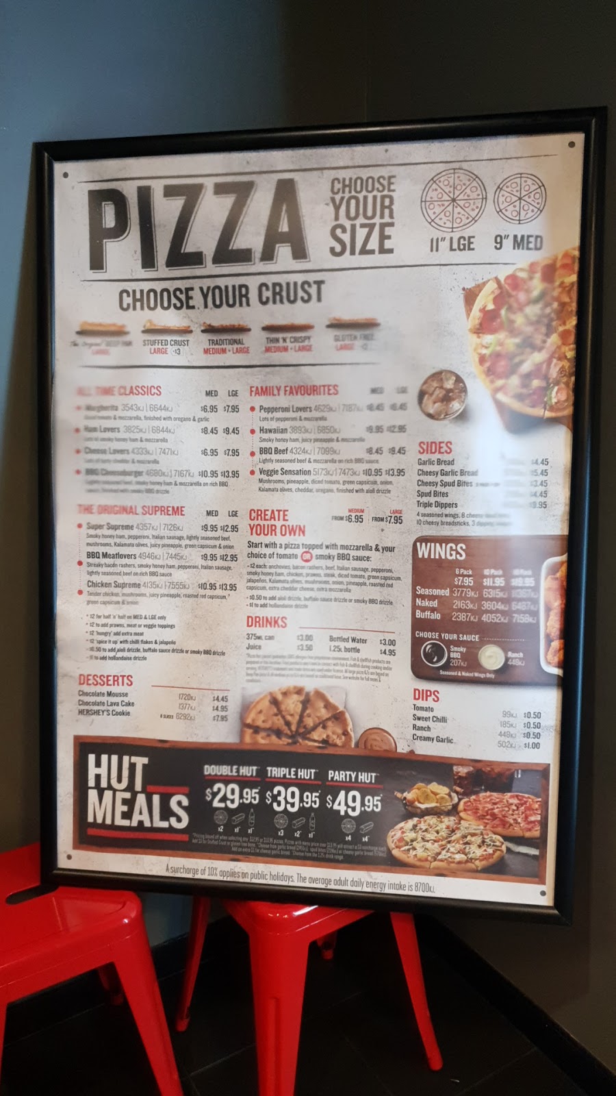 Pizza Hut Warwick | 40 Albion St, Warwick QLD 4370, Australia | Phone: 13 11 66