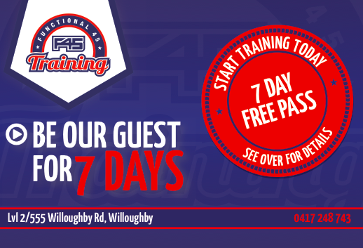 F45 Training Willoughby | gym | Level 2/555 Willoughby Rd, Willoughby NSW 2068, Australia | 1300251901 OR +61 1300 251 901
