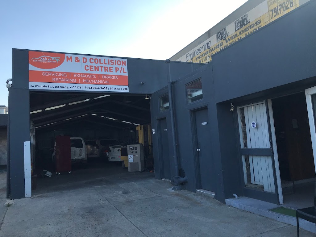 M&D Collision Centre Repair | car repair | 24 Windale St, Dandenong VIC 3175, Australia | 0414597008 OR +61 414 597 008