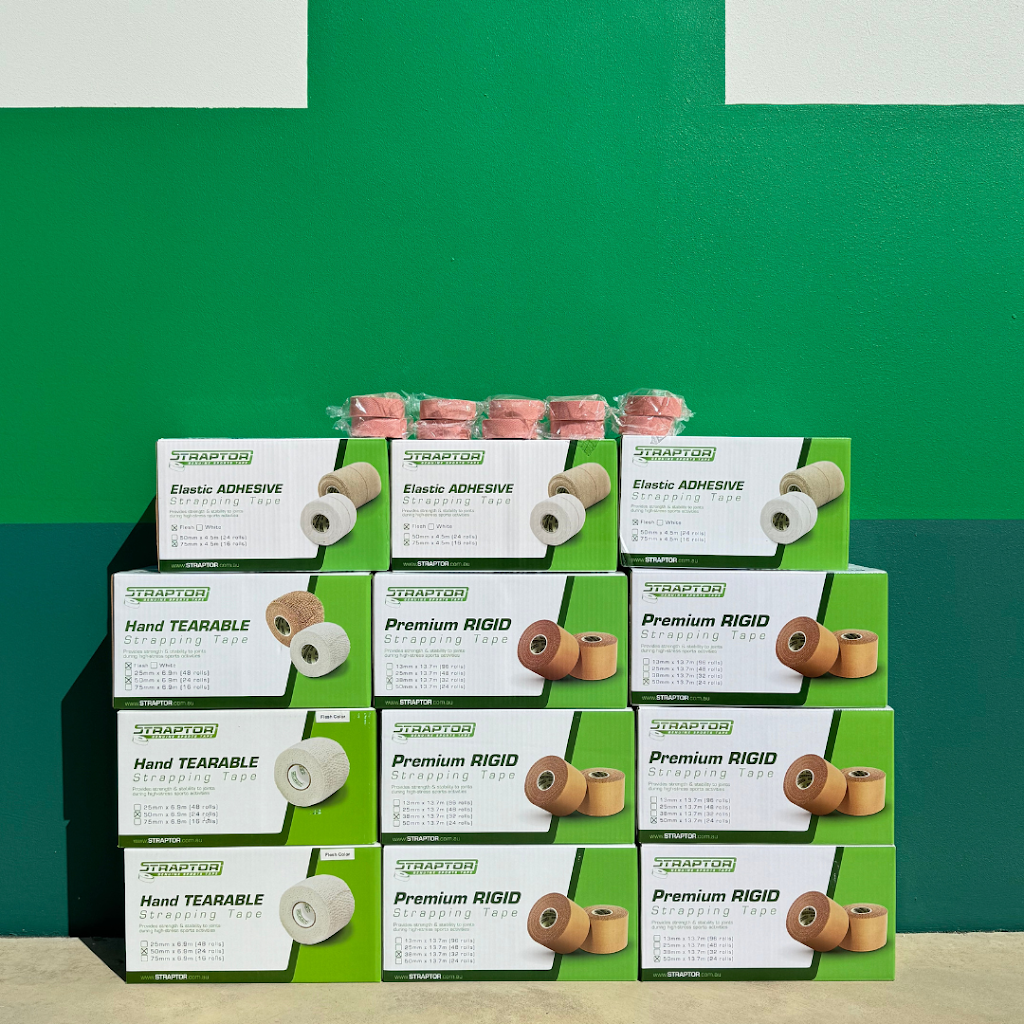 Straptor Sports Tape | 205 Murphy St, East Bendigo VIC 3550, Australia | Phone: (03) 5443 2239