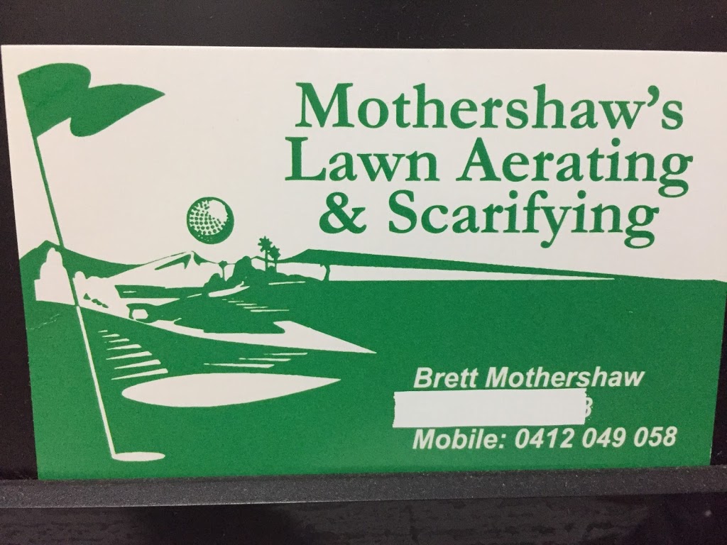 Mothershaws Lawn Aerating and Scarifying |  | 20 Barrique Ct, Thornlands QLD 4164, Australia | 0412049058 OR +61 412 049 058