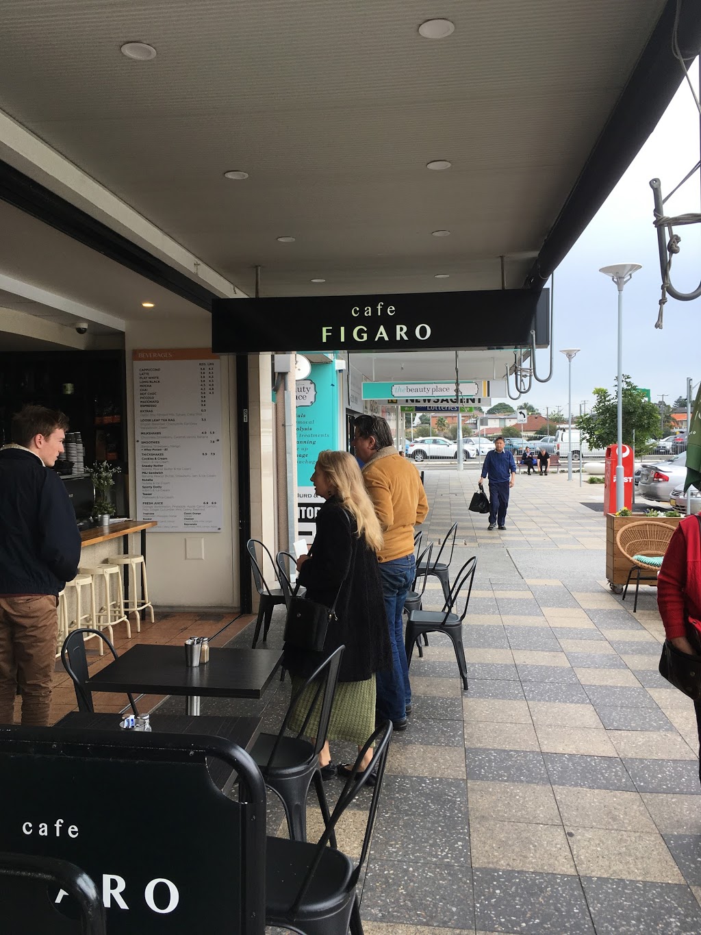 Cafe Figaro | restaurant | 1/187 Ramsgate Rd, Ramsgate Beach NSW 2217, Australia | 0295294446 OR +61 2 9529 4446
