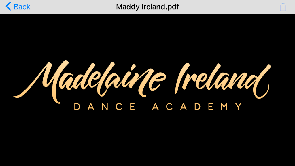 Madelaine Ireland Dance Academy | school | 14/27-29 Morton St, Chinderah NSW 2487, Australia | 0431027267 OR +61 431 027 267