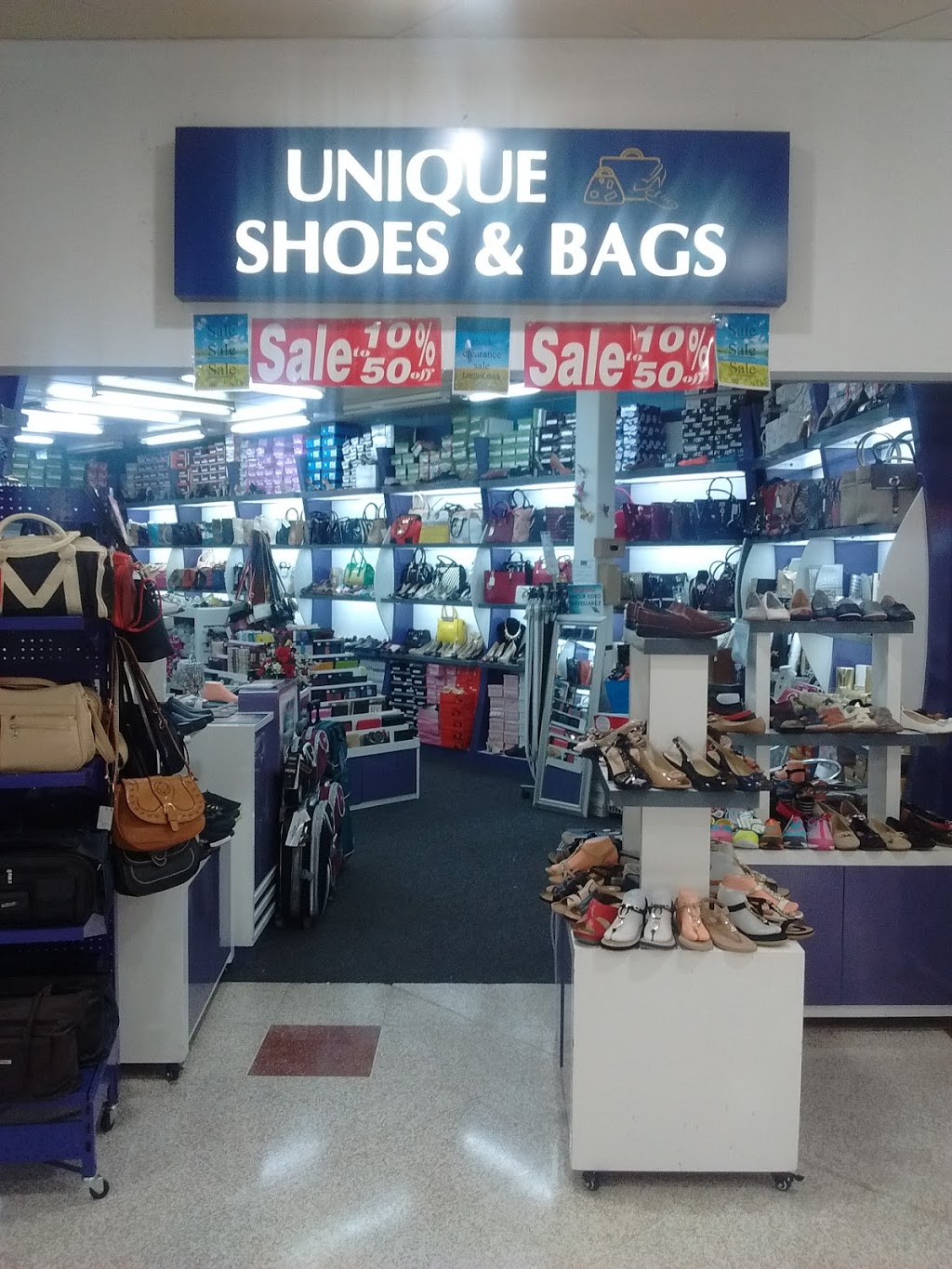 Unique Shoes & Bags | shoe store | 247 Belmore Rd, Riverwood NSW 2210, Australia | 0295841196 OR +61 2 9584 1196