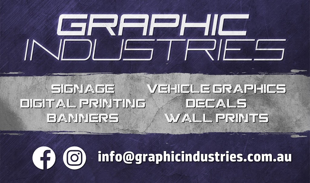 Graphic Industries | 14 Burdekin Dr, Albion Park NSW 2527, Australia | Phone: 0425 774 141
