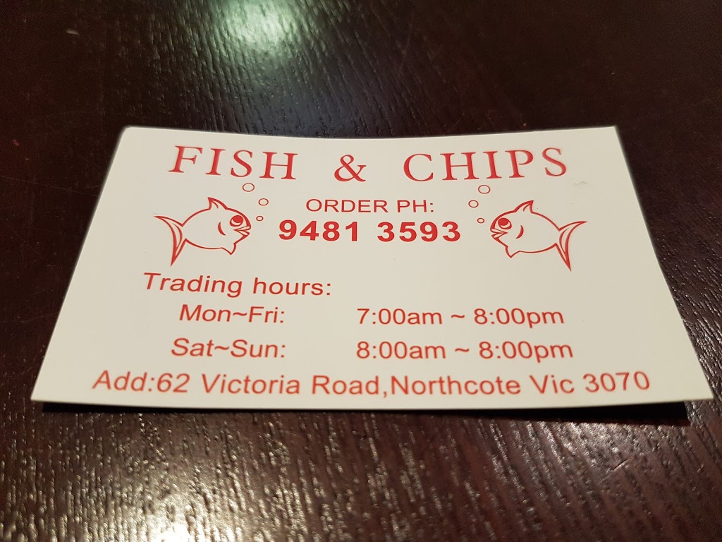 Friendly Mart / Fish & Chips | 62 Victoria Rd, Northcote VIC 3070, Australia | Phone: (03) 9481 3593