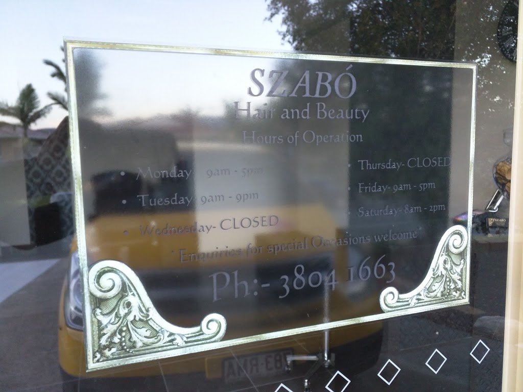 Szabo Hair and Beauty | 7 Senior Ct, Windaroo QLD 4207, Australia | Phone: (07) 3804 1663