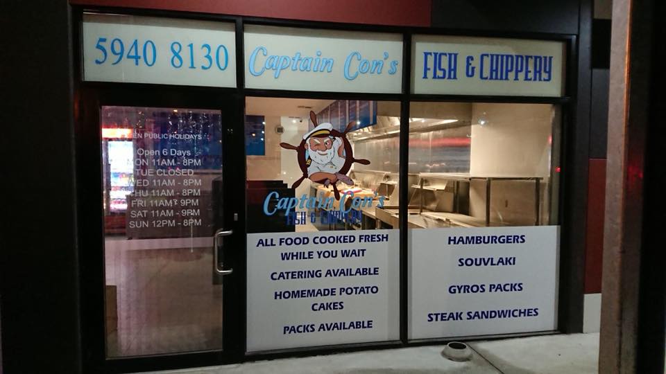 Captain Cons Fish and Chips | restaurant | Shop 1/106 Henry Rd, Pakenham VIC 3810, Australia | 0359196226 OR +61 3 5919 6226