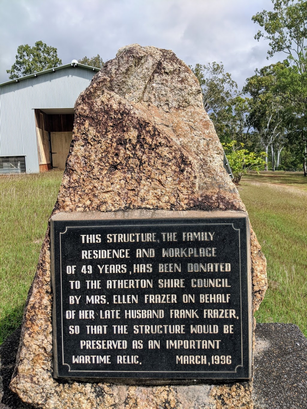 Rocky Creek WWII Igloo |  | Frazer Rd, Tolga QLD 4882, Australia | 0407161899 OR +61 407 161 899