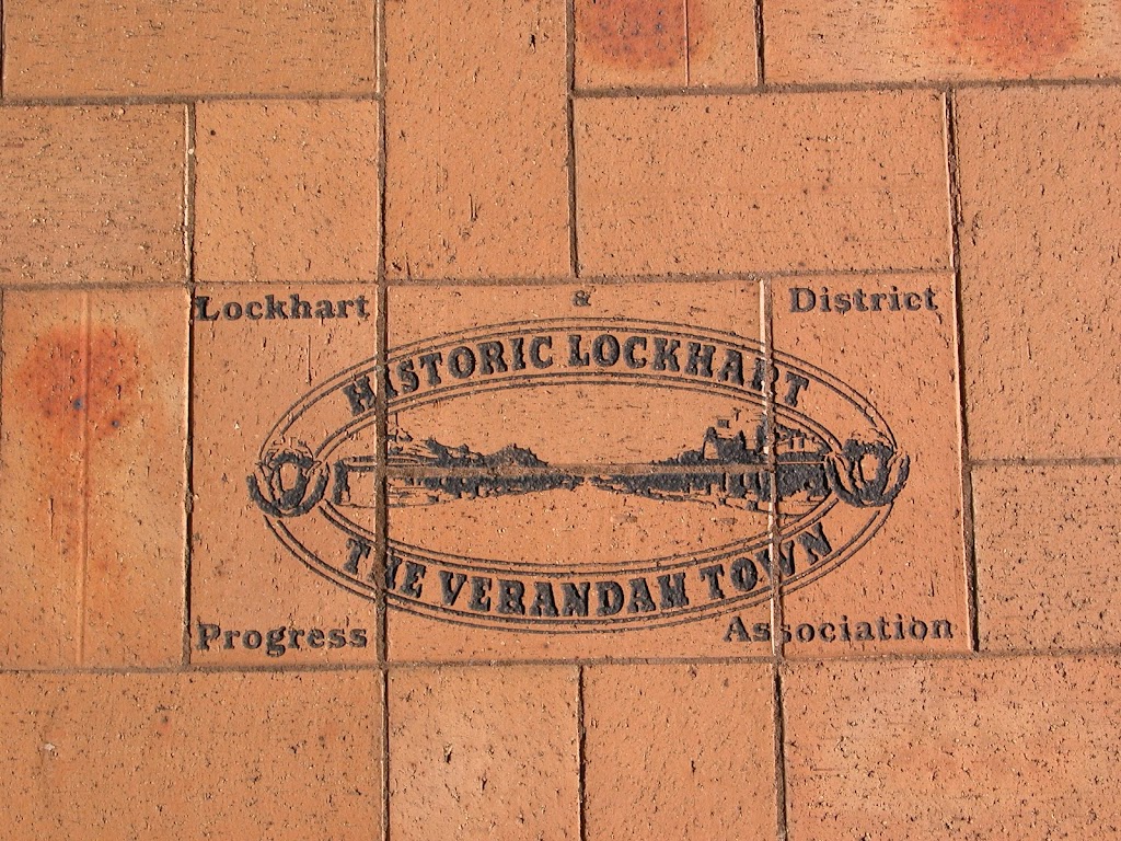 Lockhart Historic Etched Pavers | 107 Green St, Lockhart NSW 2656, Australia | Phone: (02) 6920 5305