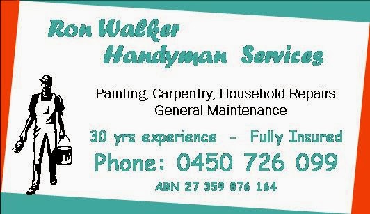 Ron Walker Handyman | painter | 93 Pine Forest Way, Tamborine QLD 4270, Australia | 0450726099 OR +61 450 726 099