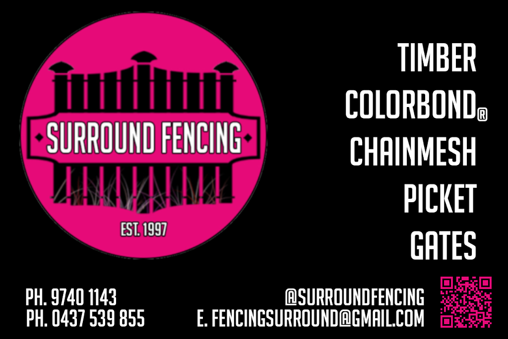 Surround Fencing | general contractor | 50 Wedmore Cres, Sunbury VIC 3429, Australia | 0397401143 OR +61 3 9740 1143