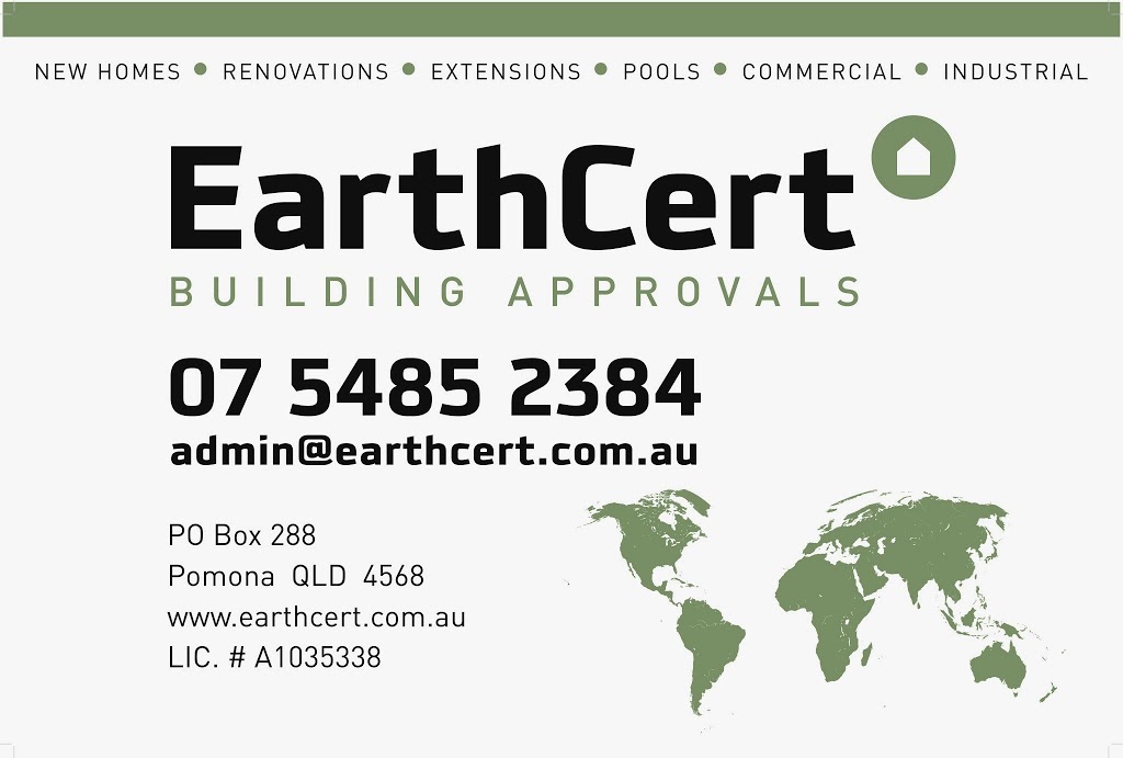EarthCert | 43 Mountain St, Pomona QLD 4568, Australia | Phone: (07) 3063 9391