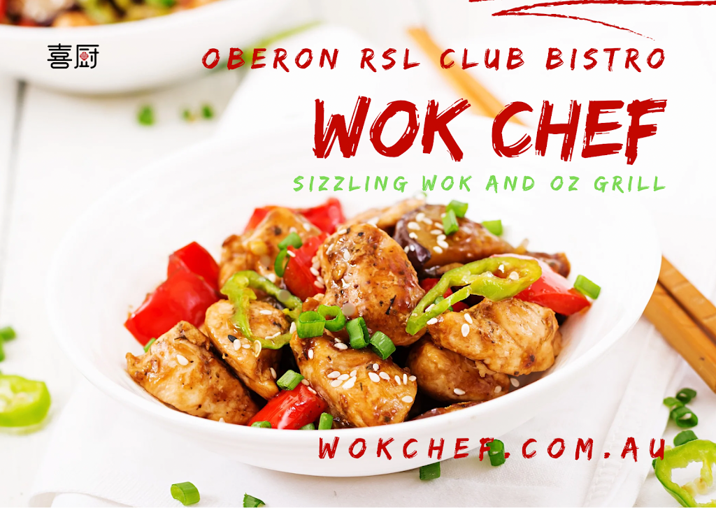 Wok Chef Oberon RSL Club | Corner Dudley and, Oberon St, Oberon NSW 2787, Australia | Phone: 0489 157 233
