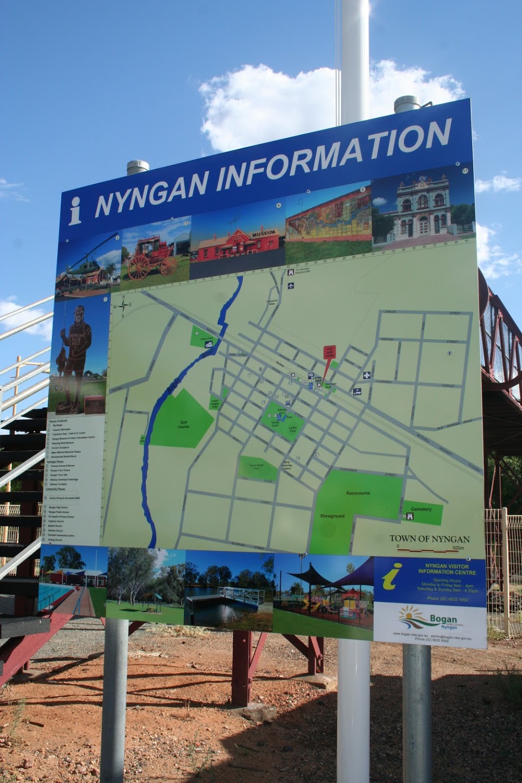 Nyngan Visitor Information Centre | travel agency | Railway Square, Nyngan NSW 2825, Australia | 0268321056 OR +61 2 6832 1056