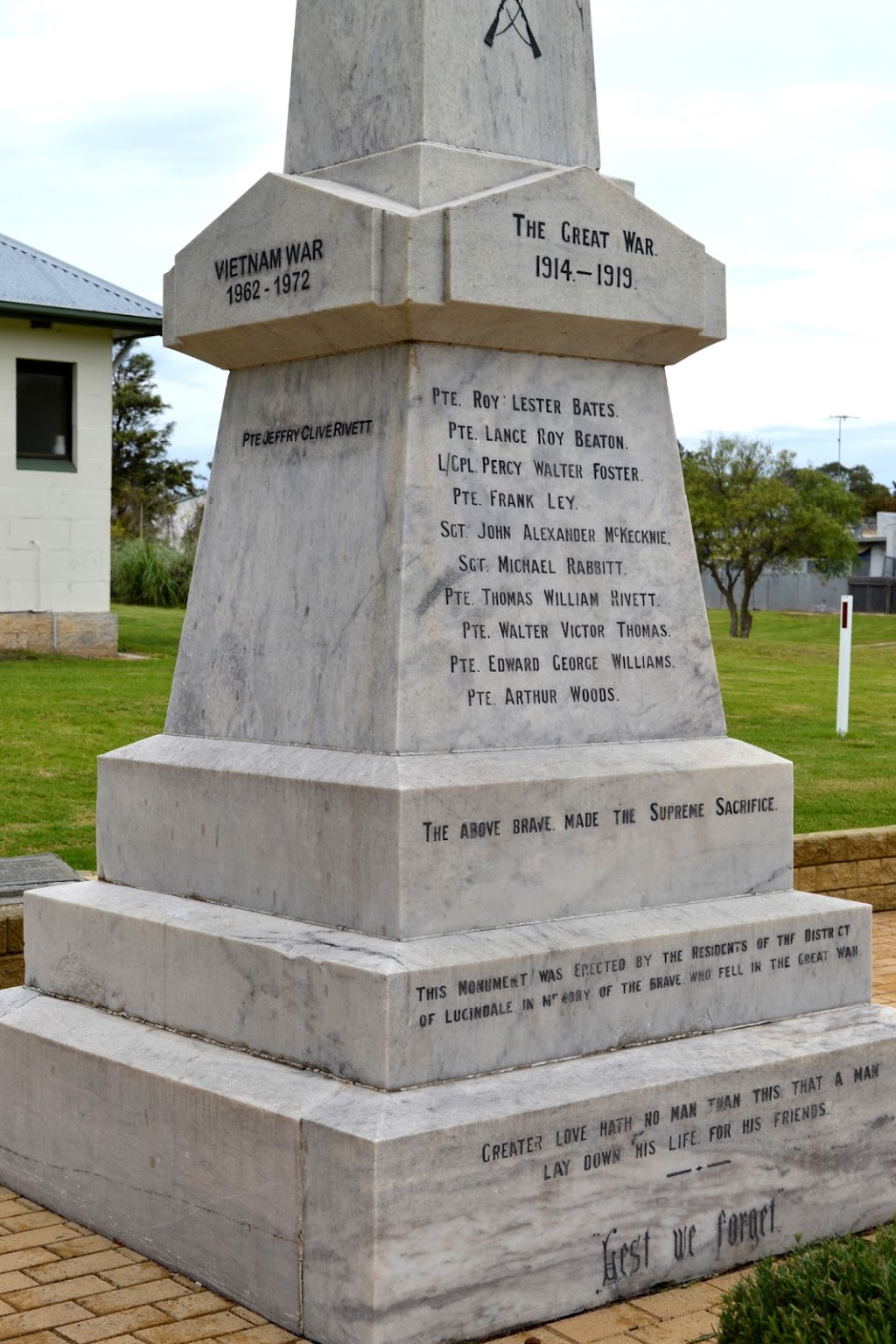 Soldiers Memorial | park | 6 Centenary Ave, Lucindale SA 5272, Australia