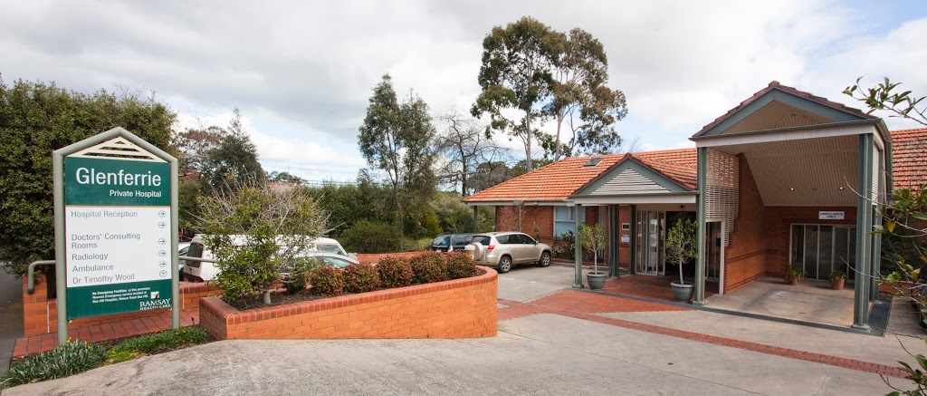 Glenferrie Private Hospital | 29 Hilda Cres, Hawthorn VIC 3122, Australia | Phone: (03) 9009 3800