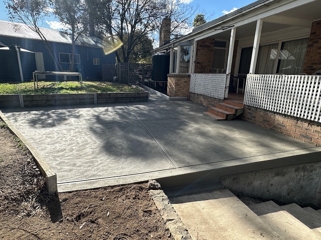 Top finish concrete | 70 Back Mountain Rd, Seymour VIC 3660, Australia | Phone: 0439 639 077