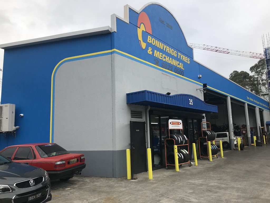 Bonnyrigg Tyres & Mechanical | 35 Bonnyrigg Ave, Bonnyrigg NSW 2177, Australia | Phone: (02) 9822 0500