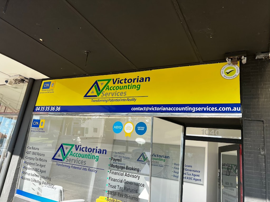Victorian Accounting Services | accounting | 1040A North Rd, Bentleigh East VIC 3165, Australia | 0435353636 OR +61 435 353 636
