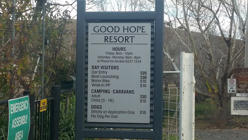 Good Hope Resort | lodging | 1087 Good Hope Rd, Good Hope NSW 2582, Australia | 0262271234 OR +61 2 6227 1234