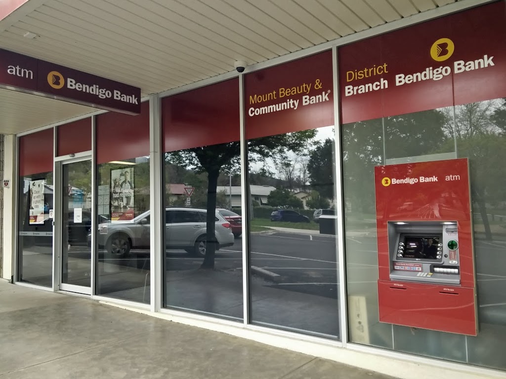 Bendigo Bank | bank | 28 Hollonds St, Mount Beauty VIC 3699, Australia | 0357544484 OR +61 3 5754 4484