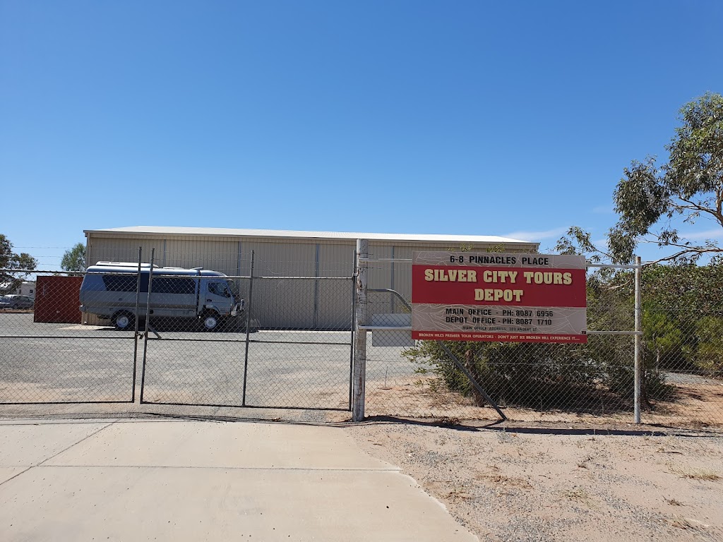 Silver City Tours Depot | 6 Pinnacles Pl, Broken Hill NSW 2880, Australia | Phone: (08) 8087 6956