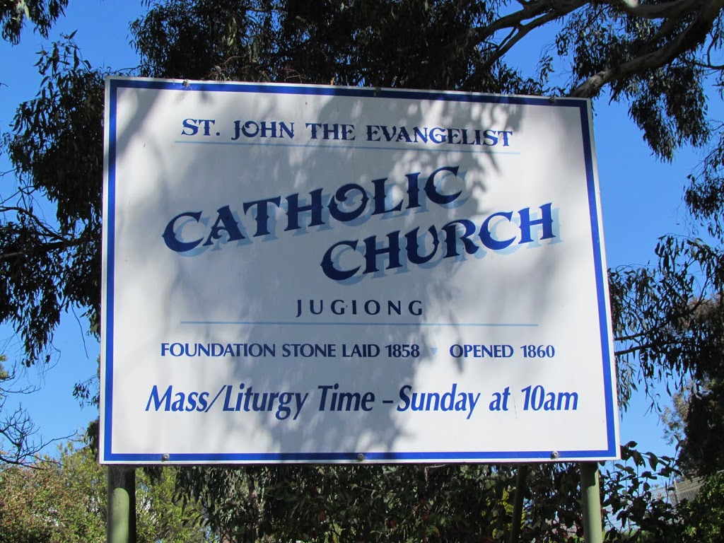 St. John the Evangelist’s Catholic Church | church | Riverside Dr, Jugiong NSW 2726, Australia | 0269454272 OR +61 2 6945 4272