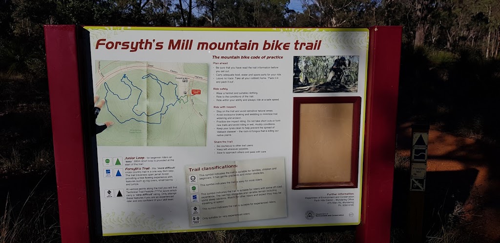Forsyths Mill, Perth Hills mountain biking | Sawyers Valley WA 6074, Australia | Phone: (08) 9295 0202