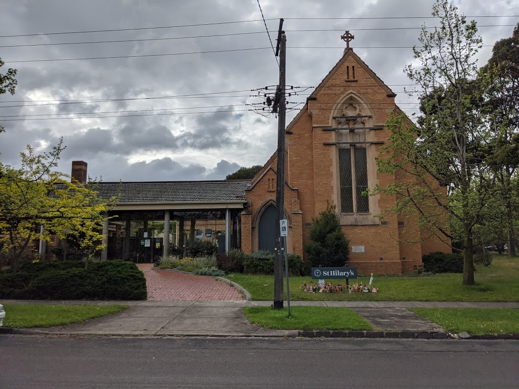 St Hilarys Anglican Church | church | 12 John St, Kew VIC 3101, Australia | 0398167100 OR +61 3 9816 7100